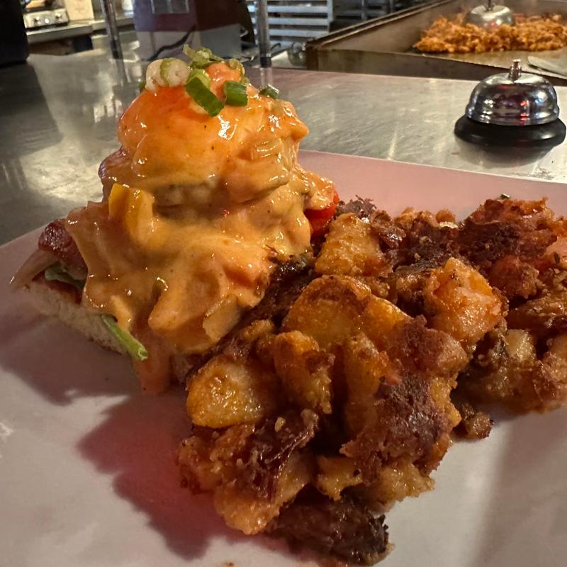 Spec Pizza Strip Benedict photo