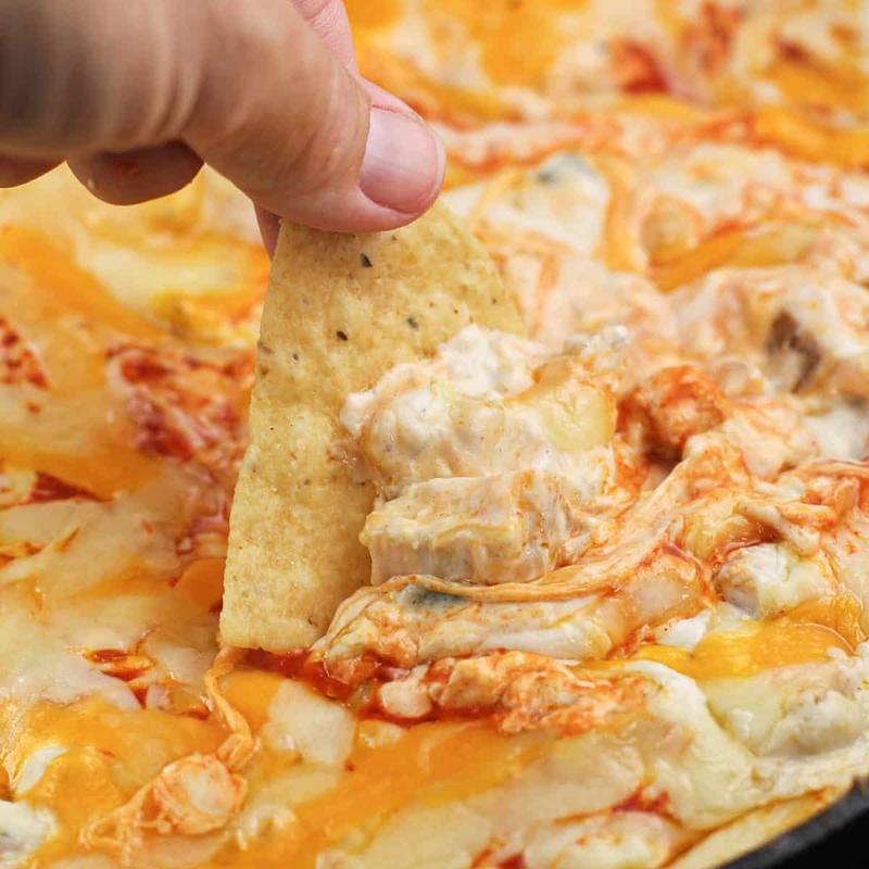 Smoked Buffalo Chicken Dip photo