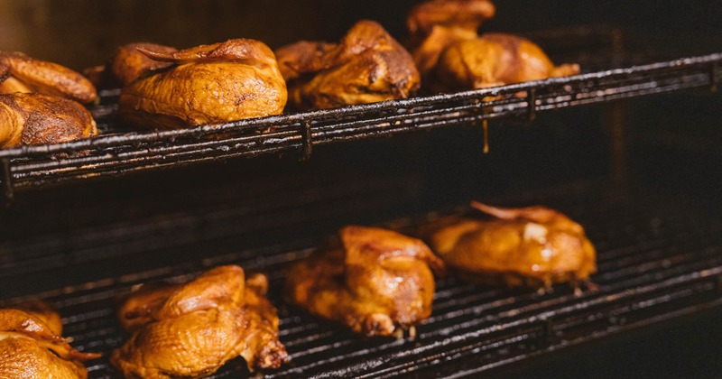 Chicken on the grill