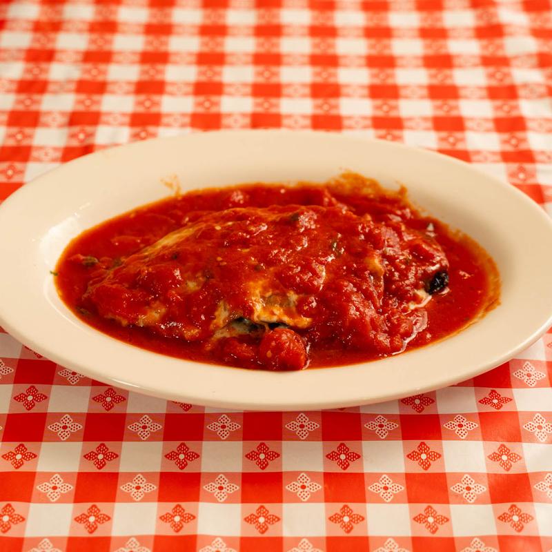 menu item 3 of 10, Eggplant Parmigiana