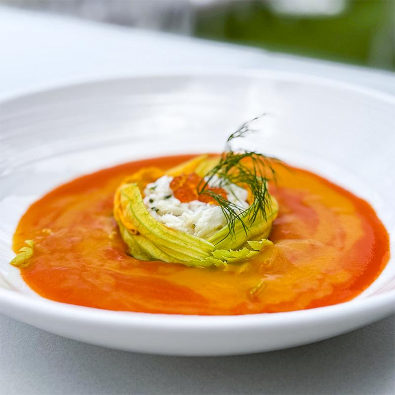 Roasted Pepper & Tomato Gazpacho photo