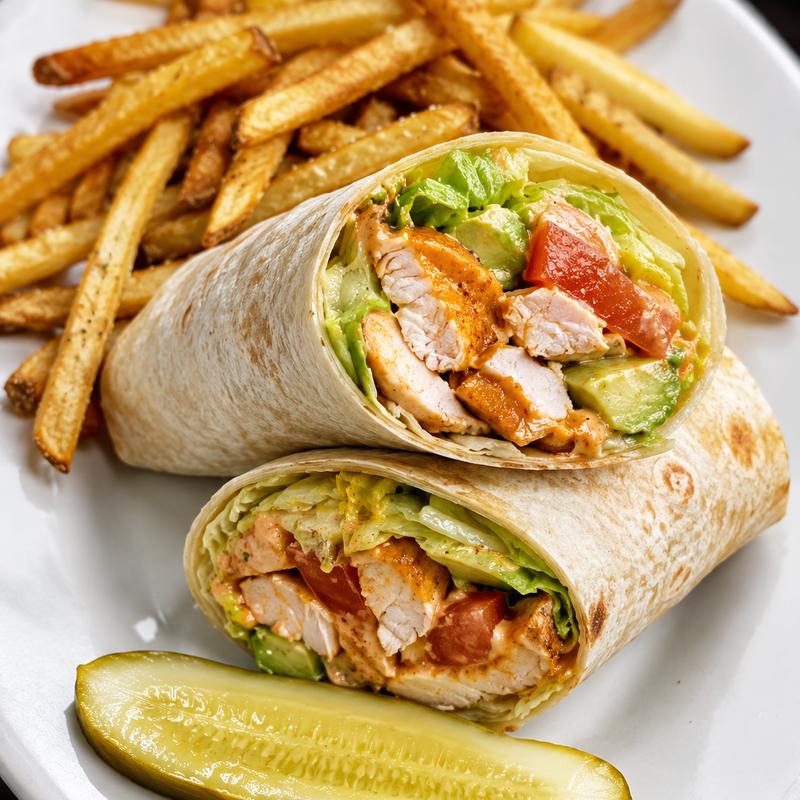 SPICY CHICKEN WRAP photo