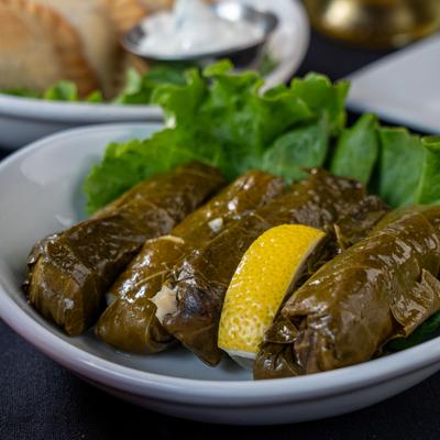 Vegetarian Grape Leaves.