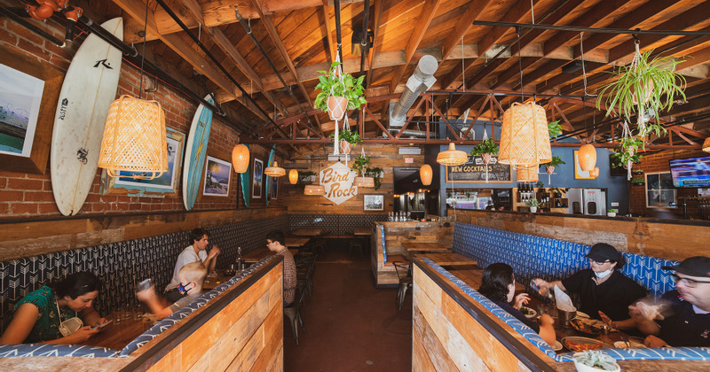 Interior, guests enjoying their meal