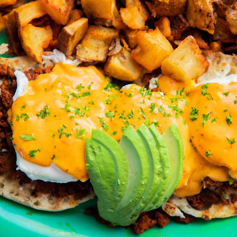 Chico's Chorizo Benedict photo