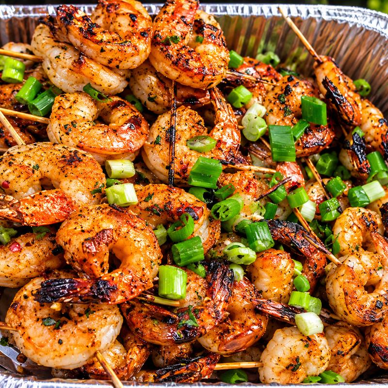 Grilled Shrimp Skewers photo