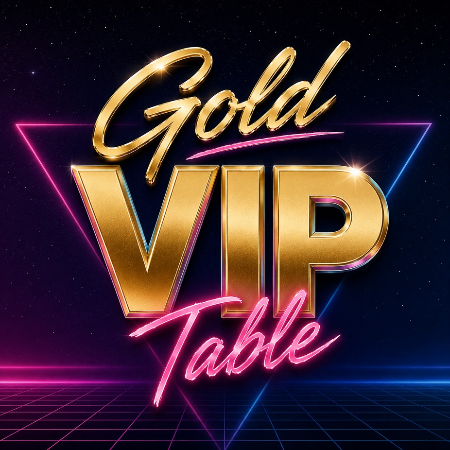 VIP Gold Table- $200 event photo