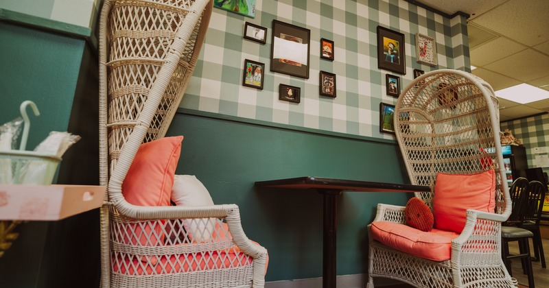 Interior, seating place