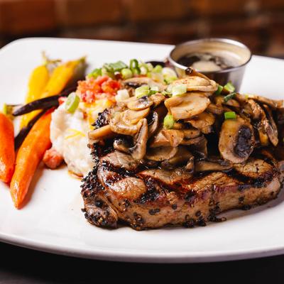 Black Label Bourbon Ribeye.