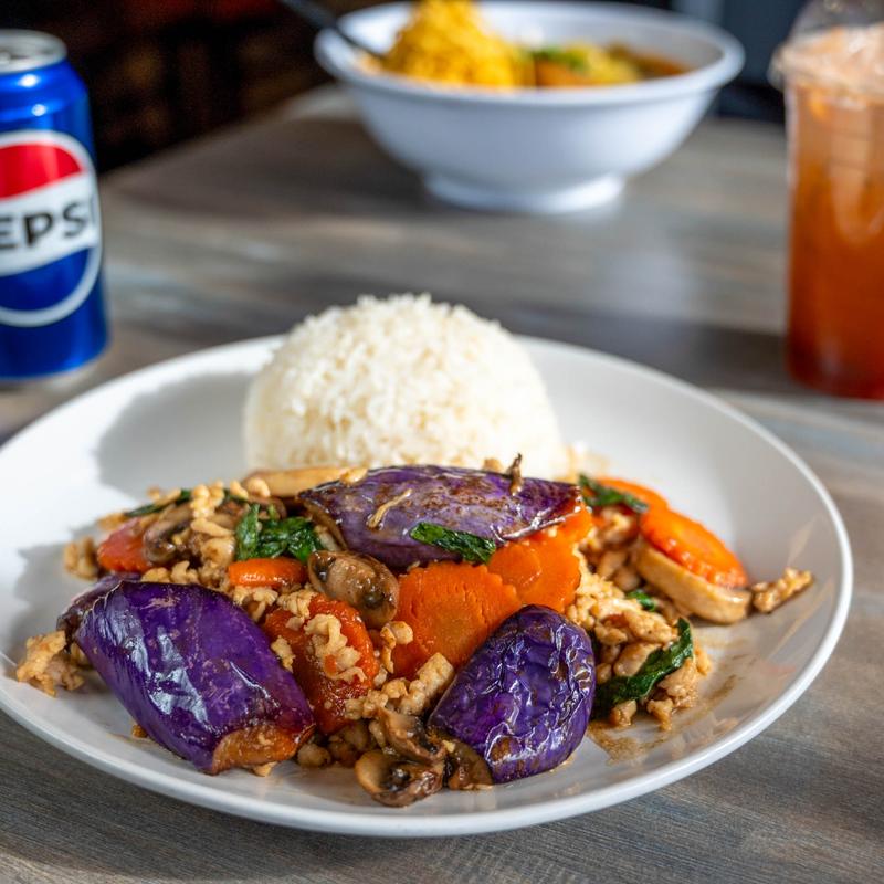 menu item 6 of 13, Basil Eggplant (GFO)