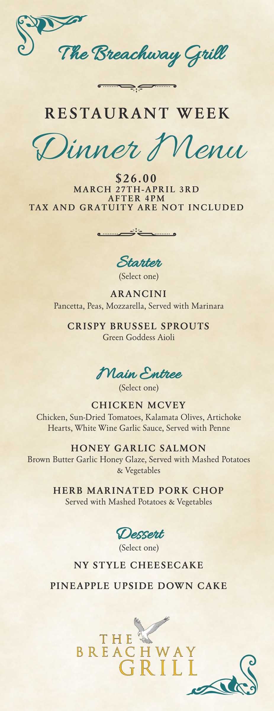 Narragansett Restaurant Week event photo