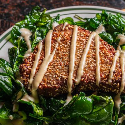 Sesame tuna