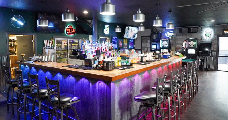 Interior, bar area