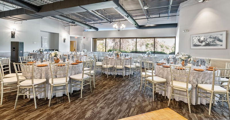 Interior space, wedding ceremony hall