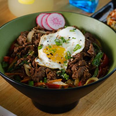 Donburi Beef Bulgogi.