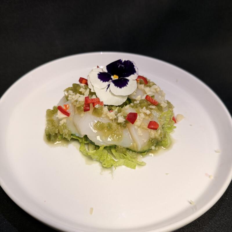 menu item 12 of 24, Wasabi Scallop Ceviche