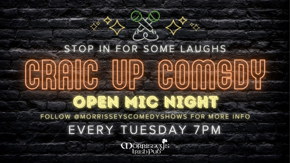 Craic Up Comedy Night! event photo