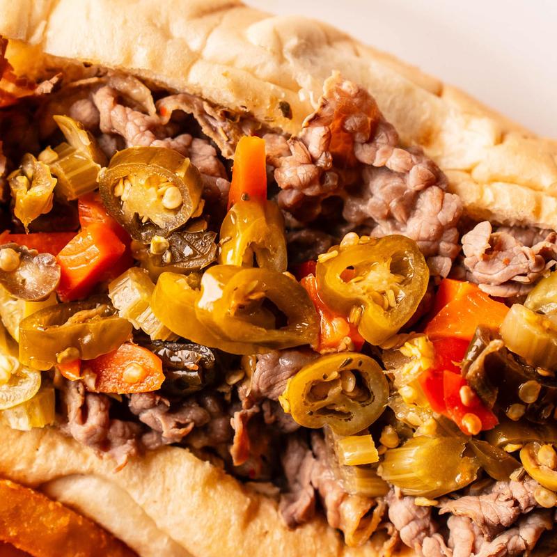 Chicago Italian Beef Sandwich photo