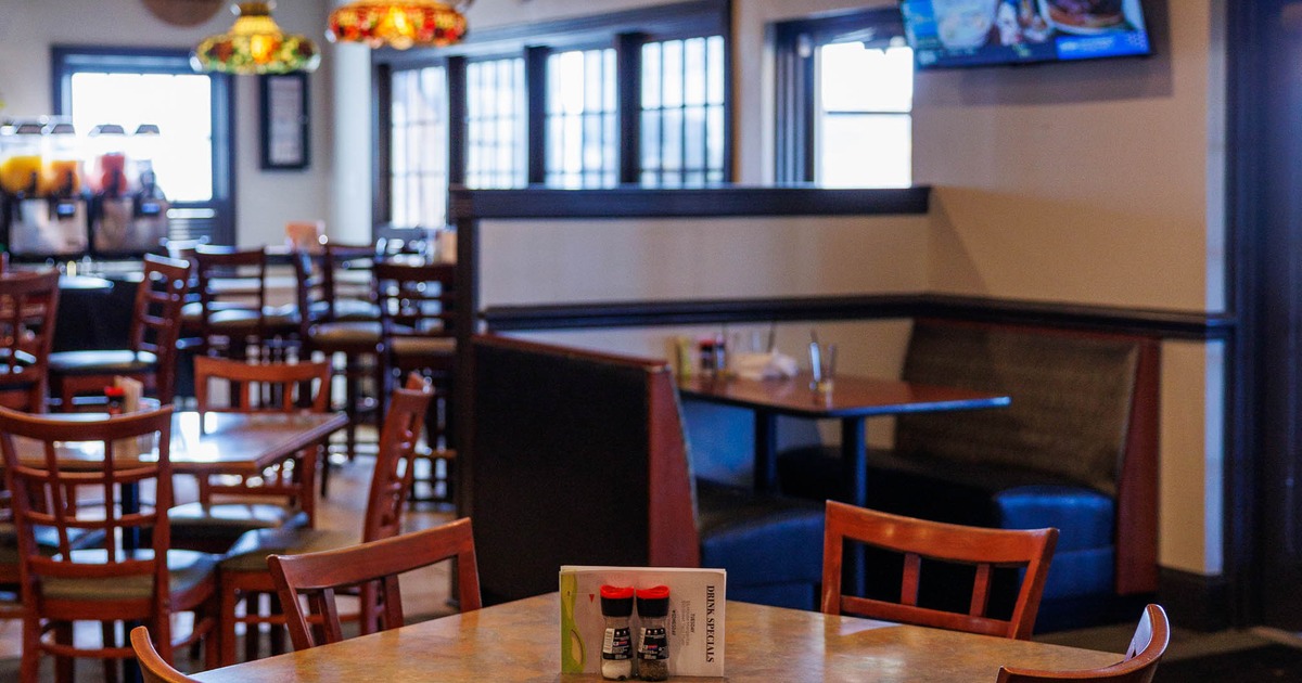 Interior dining area