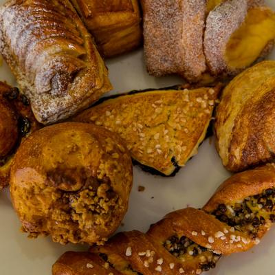 Various pastries.