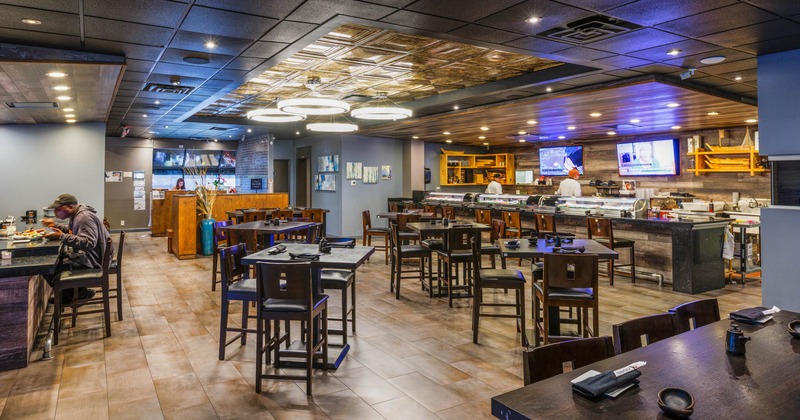 Interior, seating space