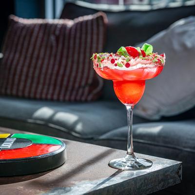 Merry & Spice red cocktail