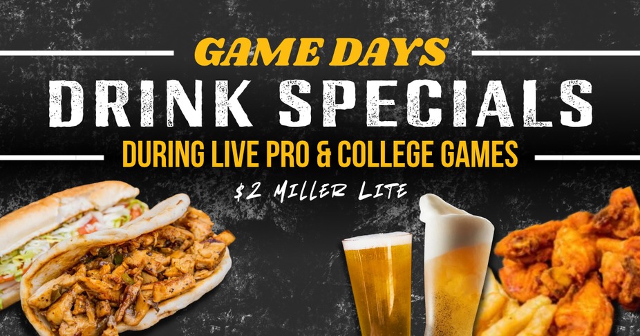 Game On at Mr. Zub’s: $2 Miller Lite event photo