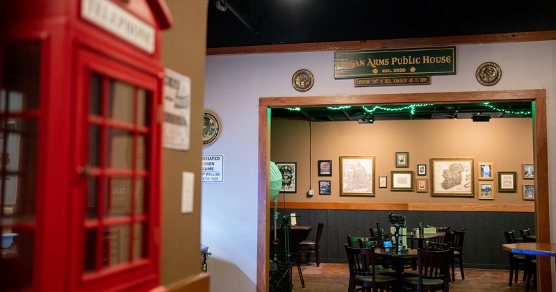 Different dishes displayed, top view