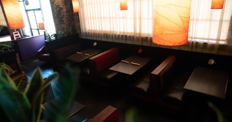 Interior, dining area