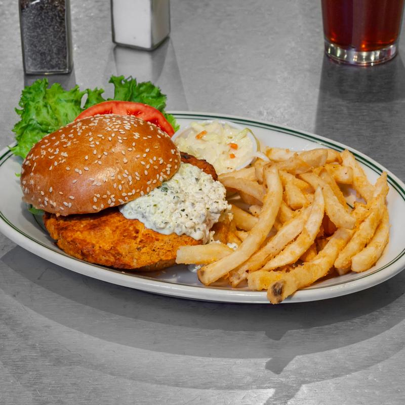 Salmon Burger photo