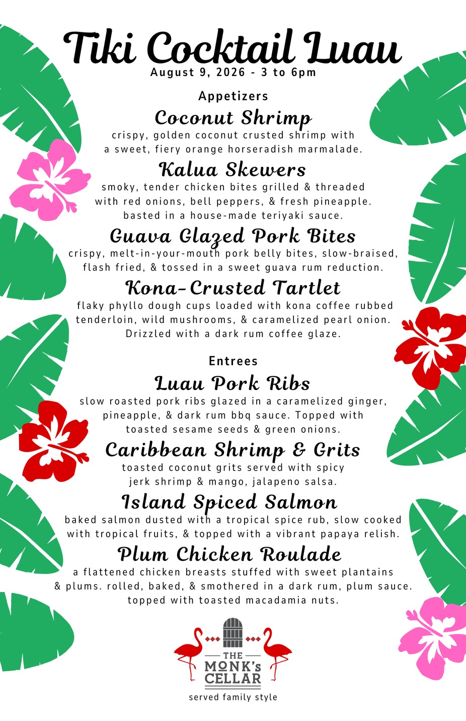 Tiki Cocktail Luau event photo