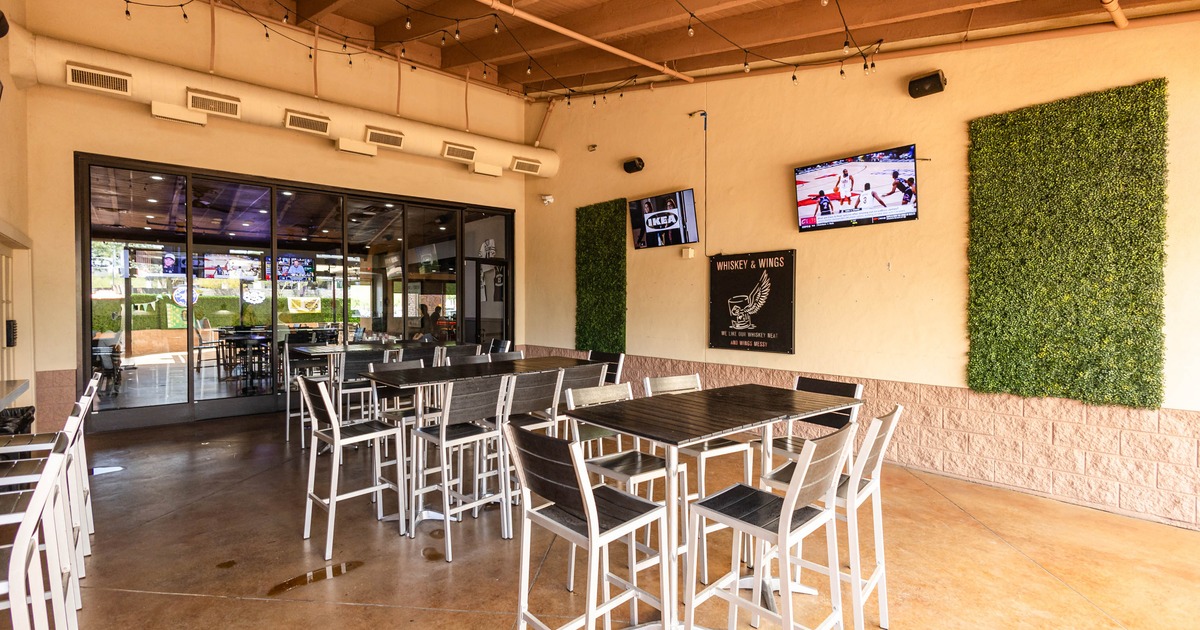 Outdoor, covered patio