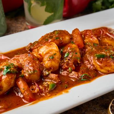 Camarones a La Diabla.