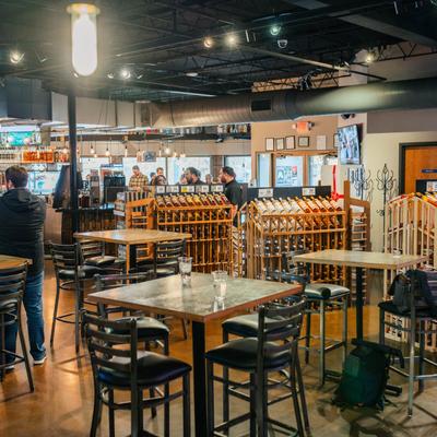 Tasting Room, west, seating area.