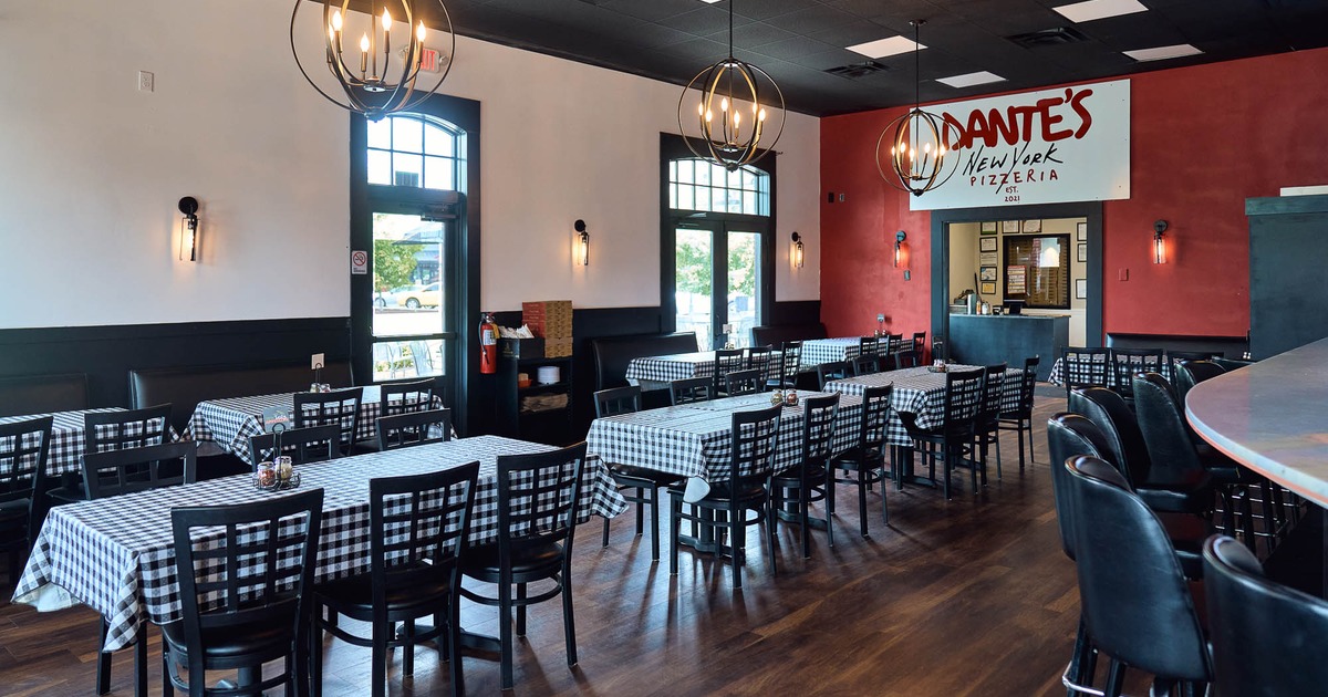 Interior, main seating space