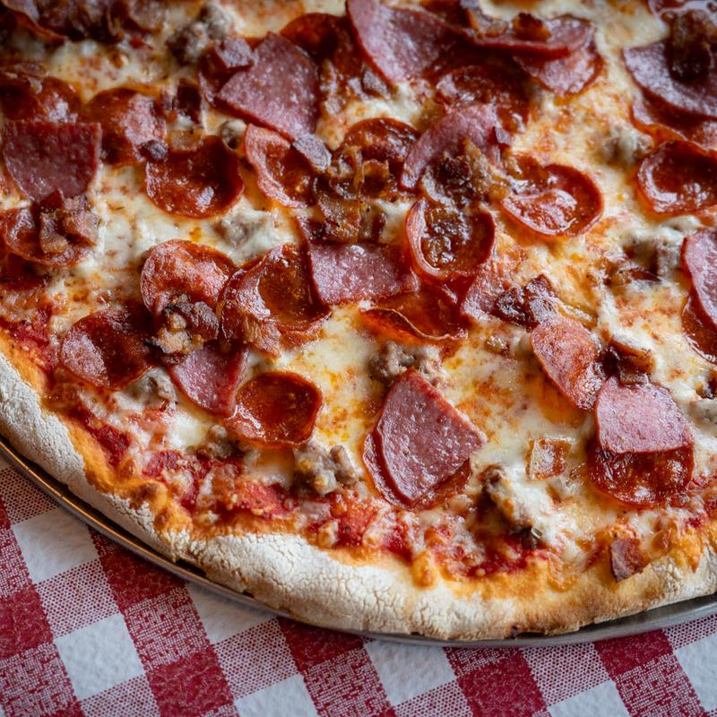 menu item 4 of 10, Meat Lovers Pizza