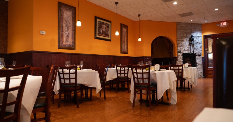 Interior seating area