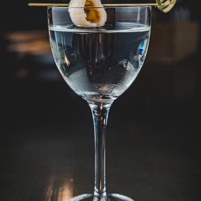 The Lychee Martini.