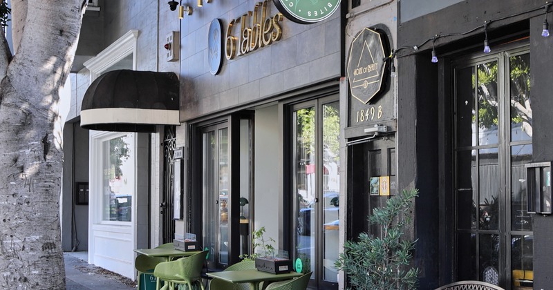 Exterior, seating area