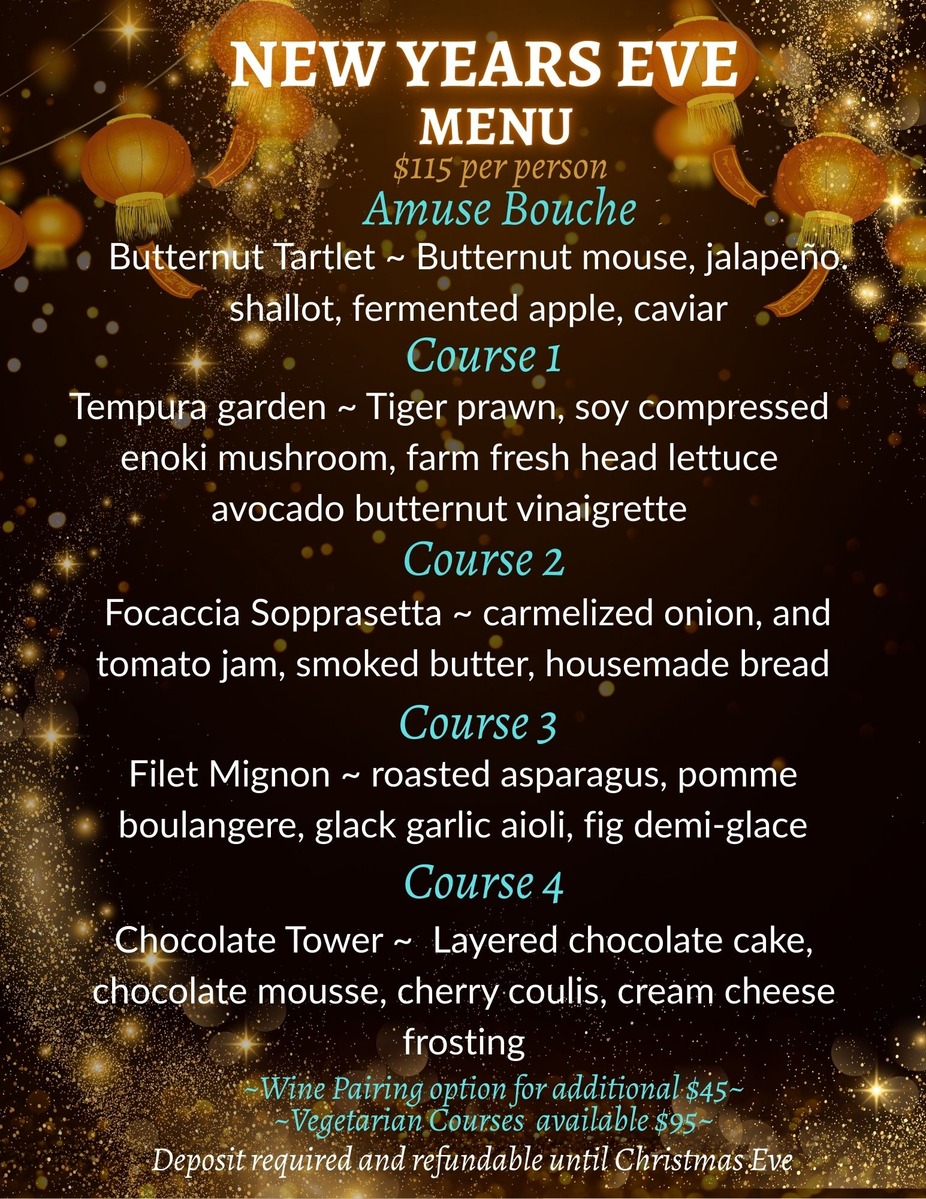 New Years 5 Course Dinner event photo