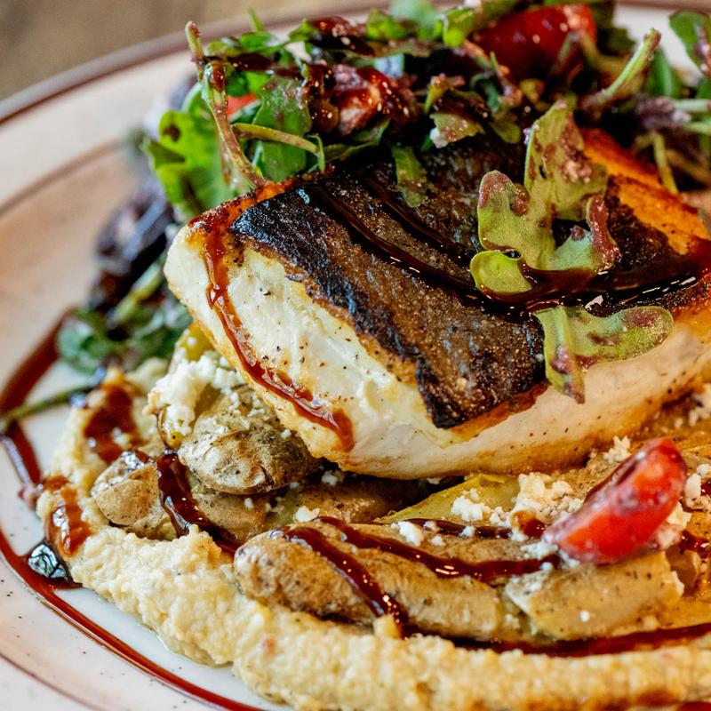 menu item 6 of 10, Pan Roasted Halibut (GF)