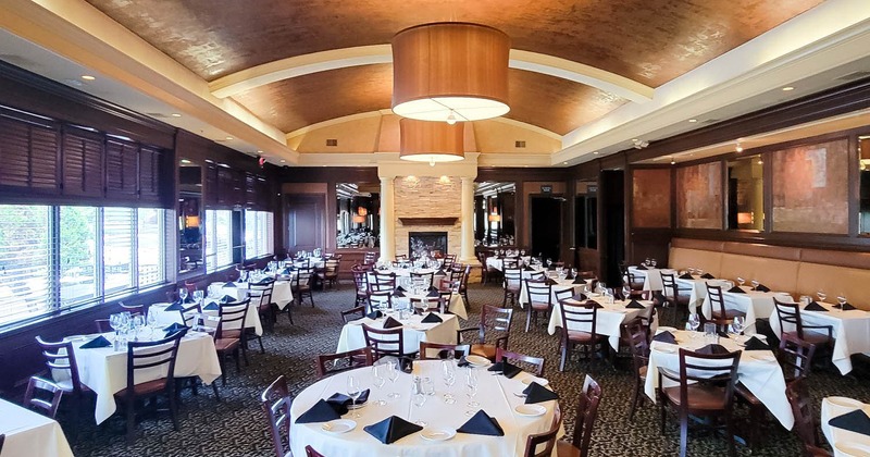 Interior, dining area