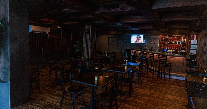 Interior, dining area