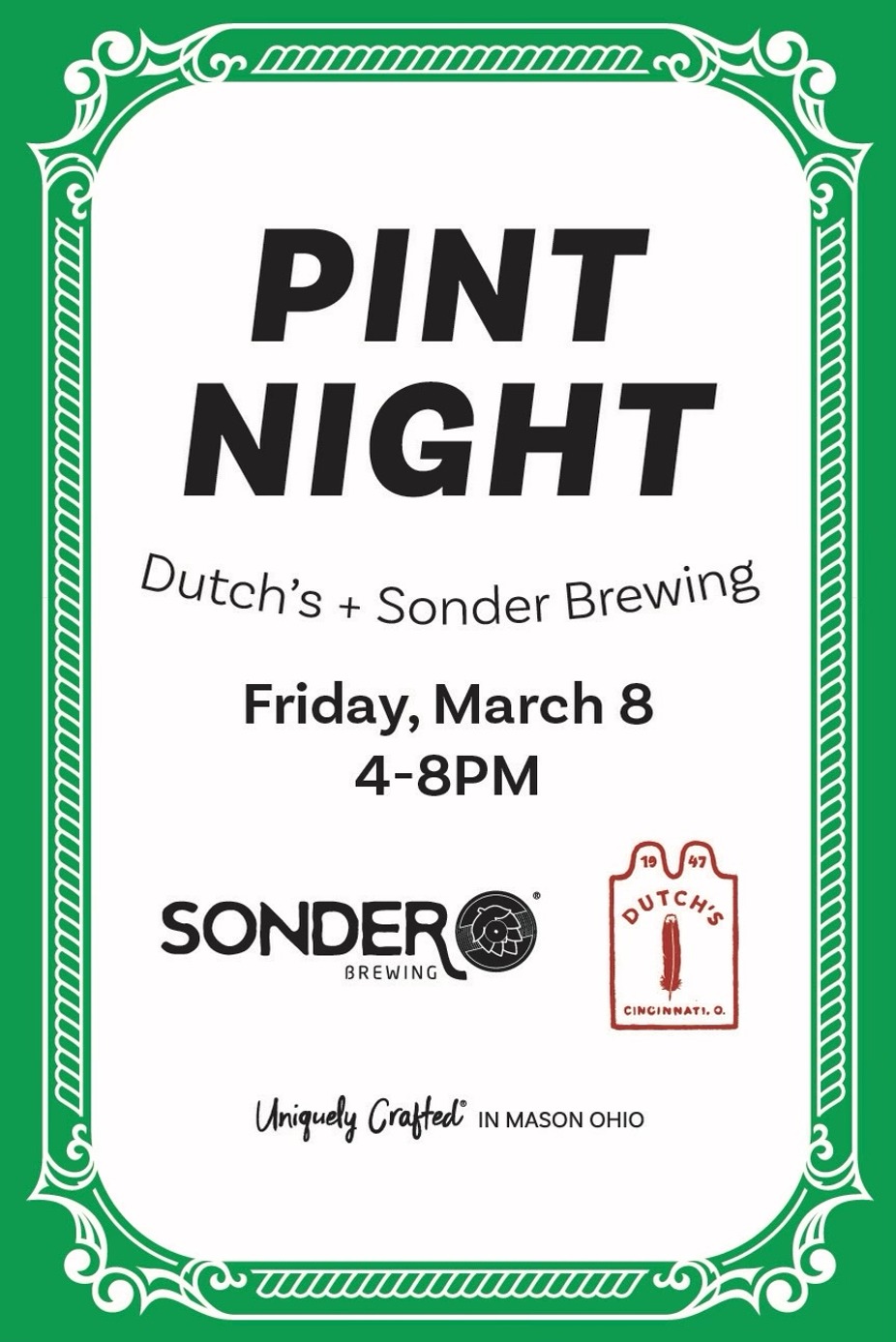 Sonder Brewing Tap Takeover! event photo