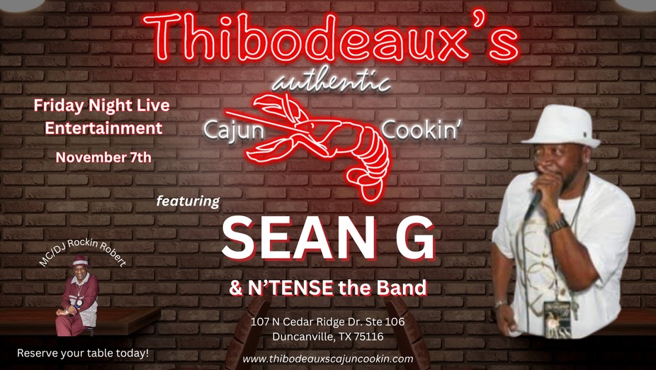 Live Entertainment Feat. Sean G & N'Tense the Band event photo