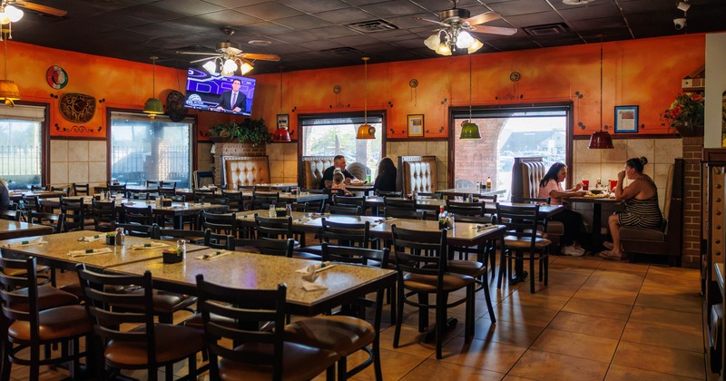Restaurant dining area