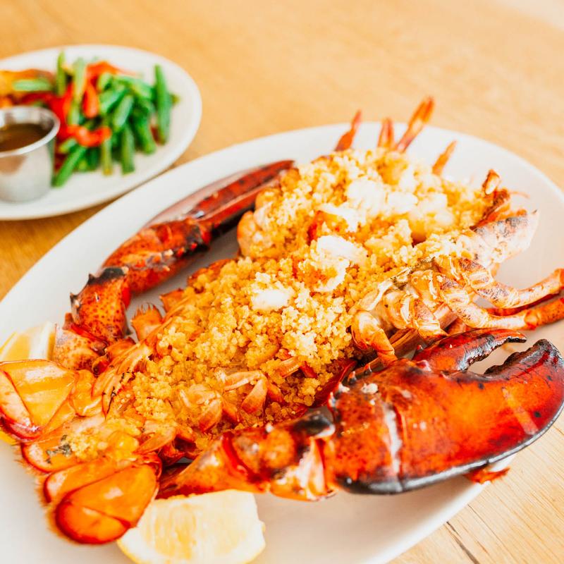 Baked Stuffed Lobster photo