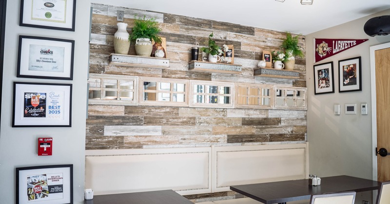 Interior, seating space