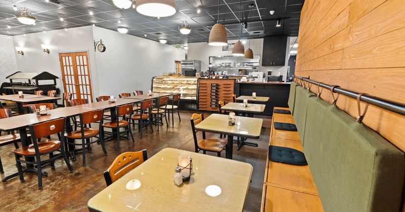 Interior, dining area