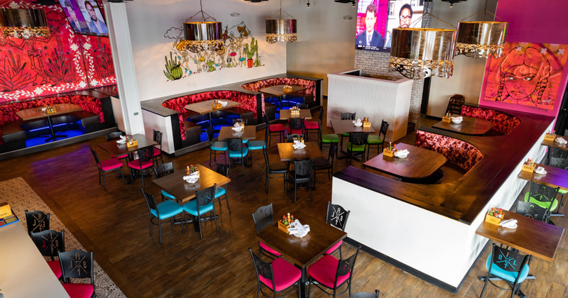 Interior, main dining area